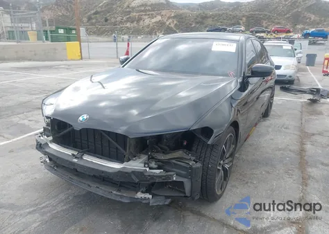 2022 BMW 540 I из США, поврежденный, VIN WBA53BJ06NWX43934